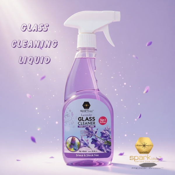 SparkBliss Glass Cleaner Spray | Ultra Shine for TV, Mirror & Car Windshield | গ্লাস ক্লিনার