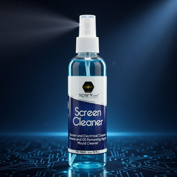 SparkBliss Screen Cleaner Spray 200ml | LED/LCD TV, Computer & Mobile | স্ক্রিন ক্লিনার